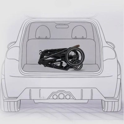 Poussette 3 en 1 | Gris