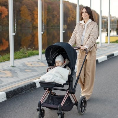 Poussette 3 en 1 | Noir Rolly