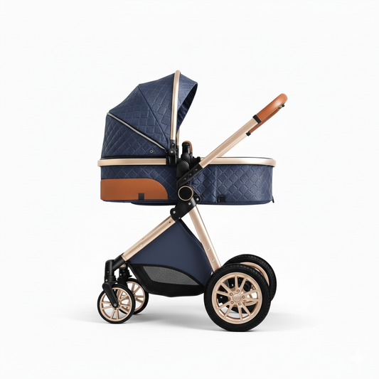 Poussette 3 en 1 | Bleu Rolly