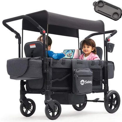 Poussette Chariot Familiale 4-en-1 | Sekey™
