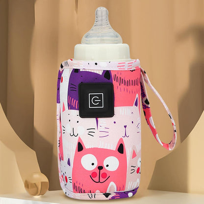 Chauffe-biberon nomade | Chaton’Bib™