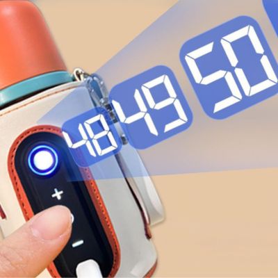 Chauffe-biberon portable | Cuir™