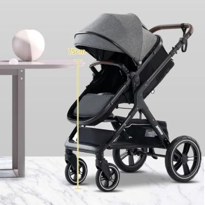 Poussette 3 en 1 | Gris