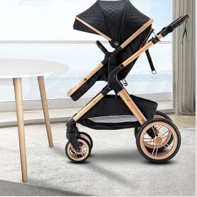 Poussette 3 en 1 | Noir Rolly